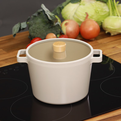 [Hàng chính hãng] Bộ 3 nồi cao cấp chống dính bếp từ Neoflam Fika Hàn Quốc. Made in Korea. Hàng có sẵn, giao ngay