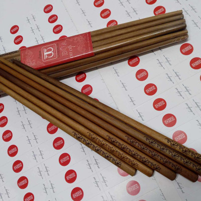 Bộ 10 đôi đũa ăn cao cấp đũa đẹp đũa sạch.