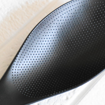 Combo 01 Muôi múc canh đầu silicone Echo Metal 25.5cm + 01 Muôi cơm kháng khuẩn cán dài Echo Metal 25cm màu đen - Nội địa Nhật Bản