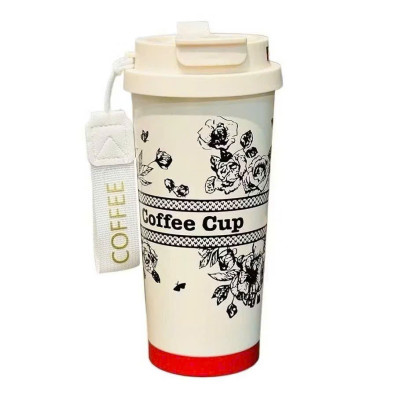 Ly Giữ Nhiệt 500ml Inox 316 Hoa Văn Sang Trọng, Giữ Nhiệt Lâu - HÀNG CHÍNH HÃNG MINIIN