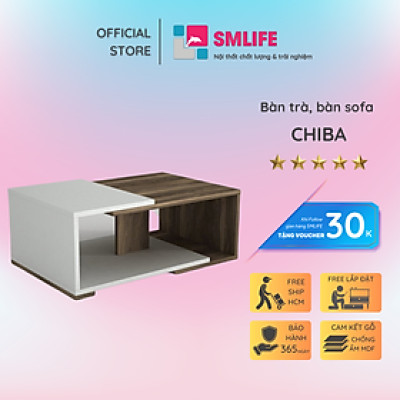 Bàn sofa bàn trà phòng khách SMLIFE Chiba