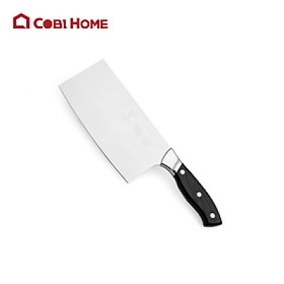 Dao chặt Chinese Cleaver tay cầm nhựa - Inox 420 sắc bén - Cầm chắc tay, chặt thịt đẹp, bề mặt bóng - Cobihome