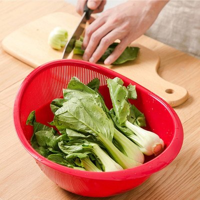 Thau rửa đa năng có rãnh thoát nước tiện lợi Nakaya Freille 2.1L - Hàng nội địa Nhật Bản |#Made in Japan| |#K-538|