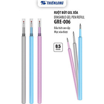 Túi 02 Ruột bút gel xóa được Thiên Long Officemate GRE-006