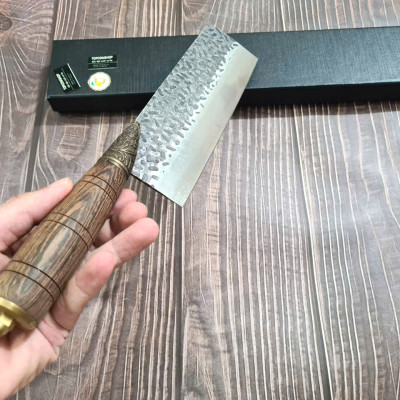 DAO BẾP - DAO THÁI HOA VĂN CAO CẤP MÃ A8 DT151 NT topcomshop vn