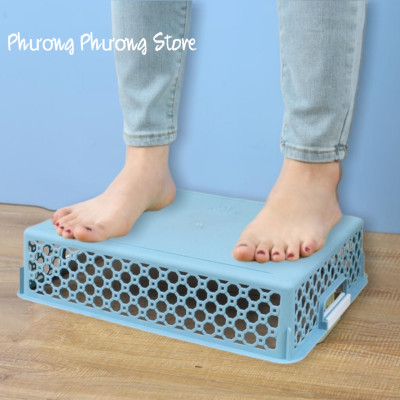 KHAY NHỰA RỔ CHỮ NHẬT ĐỰNG GIẤY A4 / ĐỰNG TÀI LIỆU / ĐA NĂNG MH5695  KT ( 35 X 27 X 8 ) CM 
