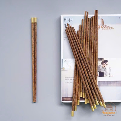 Combo 10 Đôi Đũa Gỗ Tự Nhiên – Chống Nấm Mốc, An Toàn & Vệ Sinh Khi Ăn Uống - HÀNG CHÍNH HÃNG MINIIN