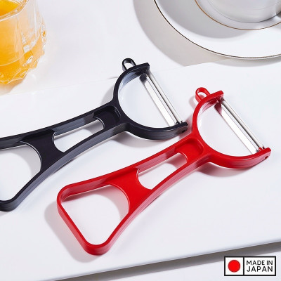 Nạo củ quả Echo, lưỡi bằng thép không gỉ, sắc bén và xoay nghiêng rất tiện dụng - nội địa Nhật Bản 