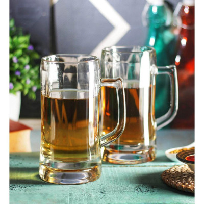 BỘ 6 CỐC THỦY TINH OCEAN MUNICH BEER MUG P0840 - 360ML