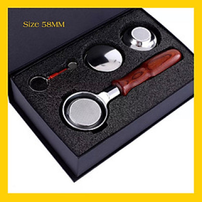 Tay cầm máy pha Espresso 58mm không đáy | Portafilter size 58mm for Espresso machine