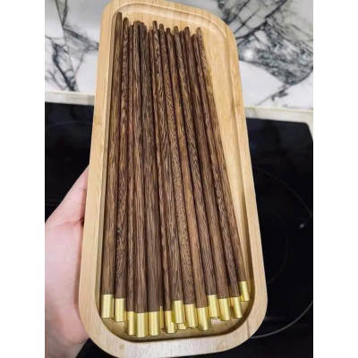 Combo 10 Đôi Đũa Gỗ Tự Nhiên – Chống Nấm Mốc, An Toàn & Vệ Sinh Khi Ăn Uống - HÀNG CHÍNH HÃNG MINIIN