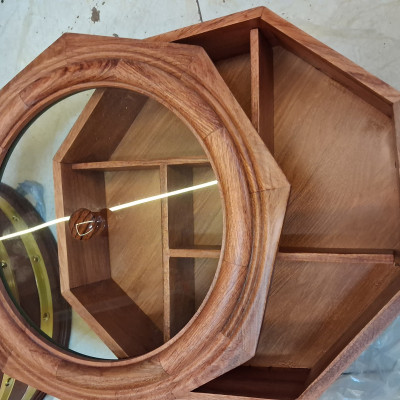 Khay mứt tết bằng gỗ hương đá đẹp long lanh 