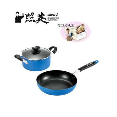 Nồi chống dính cao cấp 5 lớp đáy từ Show-A - Size 20cm - Made in Japan