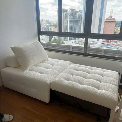 Sofa giường kéo mini tiện lợi Juno Sofa KT 1m x 1m, kéo dài 1m x 1m9