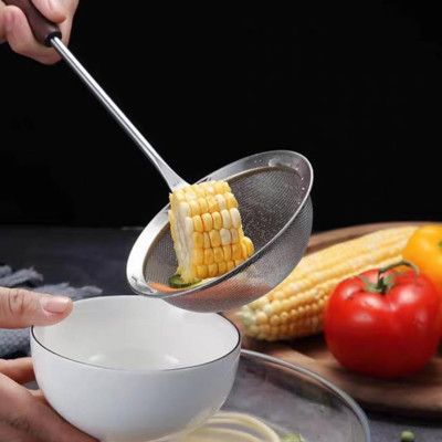 Bộ 3 vợt lưới rổ lọc cán vòng vợt lẩu 304