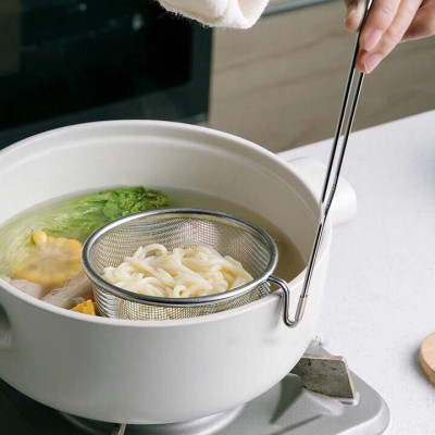 Muôi vớt/ nhúng inox Echo Metal Ø100mm - Hàng nội địa Nhật Bản