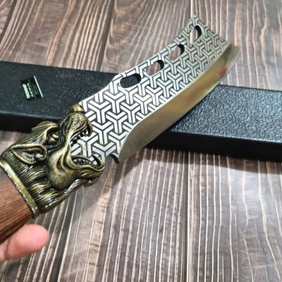 DAO BẾP , DAO CHẶT THÉP KHÔNG RỈ CAO CẤP MÃ A9 TR12 NTVN top