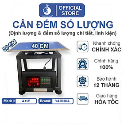 Cân Đếm Số Lượng A15E - Mặt Bàn Cân 300X400MM