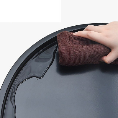 Bàn café hình tròn chân gỗ cách điệu ECOFURNIX BG2121