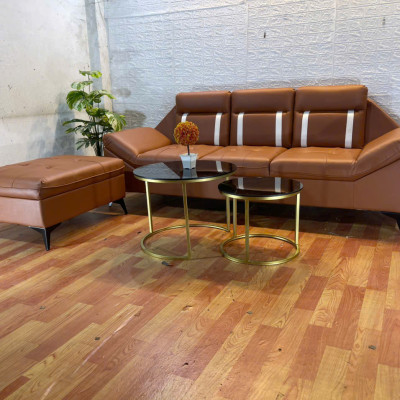 Sofa băng 2m kèm đôn nệm Juno sofa HLMCT màu lựa chọn kèm bàn như hình