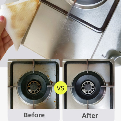 Khăn Giấy Ướt Lau Bếp 80 Tờ Đa Năng Mềm Mại, Thân Thiện, An Toàn Với Da Siêu Tiết Kiệm, Tiện Dụng, Lau Cực Sạch