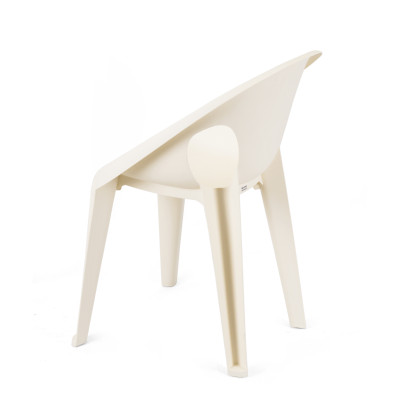 Ghế nhựa đúc liền khối, dạng ghế bành, kiểu châu âu, 3 màu . Nhập Khẩu Chính hãng cobi home.