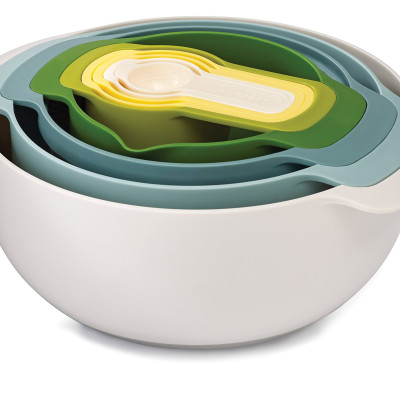 Set âu, rổ, đong Joseph Joseph 40076 Nest 9 Plus hàng chính hãng