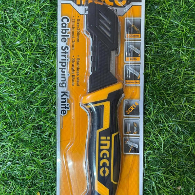 DAO TƯỚC DÂY ĐIỆN LƯỠI CONG 198MM INGCO HPK82101 - HÀNG CHÍNH HÃNG