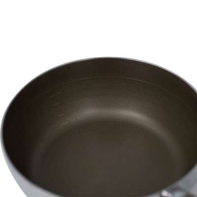 Chảo Inox 316 liền khối 7 lớp phủ chống dính Nano Titanium Shield Kalpen size 20cm,24cm,26cm,28cm đáy từ - Hàng chính hãng