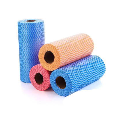 3 Cuộn Khăn Giấy Lau Đa Năng - Chất Liệu Rayon An Toàn - Lau Chén Đĩa , Lau Nhà Bếp..vv - PaKaSa