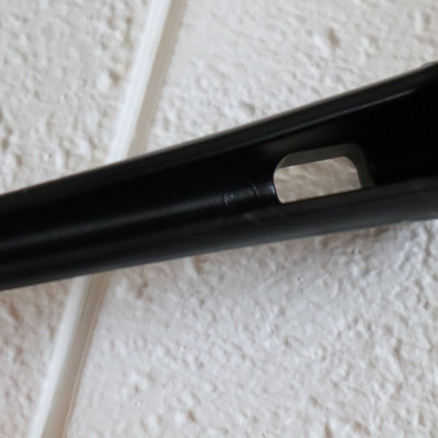 Combo 01 Muôi múc canh đầu silicone Echo Metal 25.5cm + 01 Muôi cơm kháng khuẩn cán dài Echo Metal 25cm màu đen - Nội địa Nhật Bản