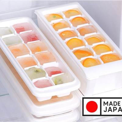 Khay làm đá viên kháng khuẩn, an toàn Nakaya Ice Tray - Hàng nội địa Nhật Bản |#nhập khẩu chính hãng| |#Made in Japan| |#K280|#K281|#K298|