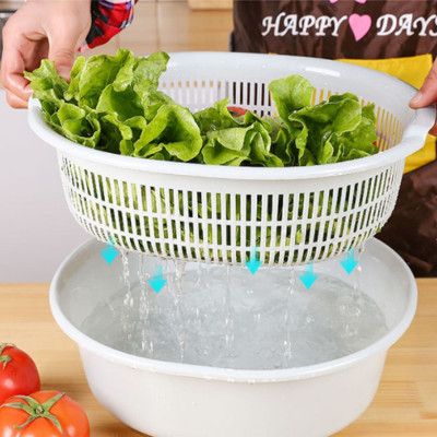 Bộ thau rổ 2 trong 1 đa năng Sanada 5.3L hàng Made in Japan