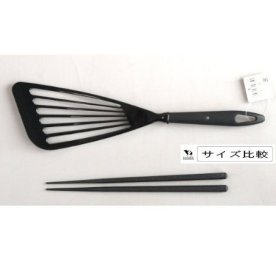 Muôi Xào Chống Dính Chịu Nhiệt Có Rãnh Giúp Thoát Mỡ Nhanh Echo Metal