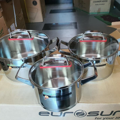 Bộ nồi inox Eurosun MC1805 Visions