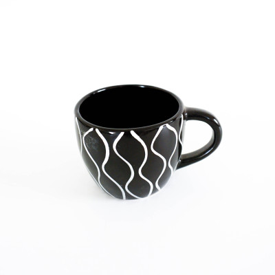 Ly Cà Phê Morning 02 - Họa Tiết Sóng