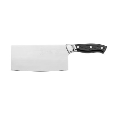 Dao chặt Chinese Cleaver tay cầm nhựa - Inox 420 sắc bén - Cầm chắc tay, chặt thịt đẹp, bề mặt bóng - Cobihome