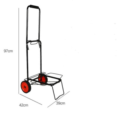 Xe Kéo Đi Chợ Gấp Gọn - Sơn tĩnh điện