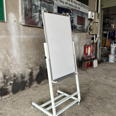 Bảng Flipchart F4 – Mặt Bảng Trắng Viết Bút Lông Poly Taiwan KT 80x120cm