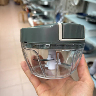 Cối xay tỏi ớt kéo tay iMat