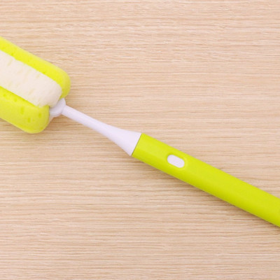 Dụng cụ cọ rửa bình nước, chai lọ cán tùy chỉnh Kokubo có móc treo tiện dụng - Made in Japan