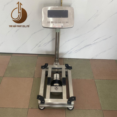 Cân Điện Tử Chống Nước JWS - Mặt Bàn Cân Inox 300x400mm