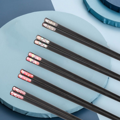 COMBO sét 5 đôi đũa xuất nhật , kháng khuẩn làm từ sợi thủy tinh tổng hợp chịu nhiệt cao cấp