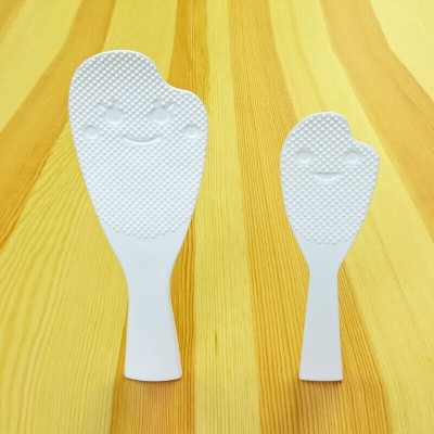 Set 02 chiếc muôi xới cơm OYAKO hình mặt cười, sản xuất tại Kokubo-nội địa Nhật Bản
