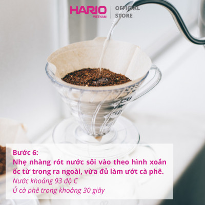 Giấy lọc cà phê Hario 100 cái (V60-VCF-01-100W)