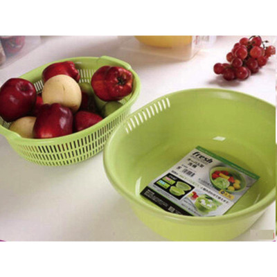 Bộ 01 chậu & 01 rổ Oval Sanada Seiki 5.3L - Hàng nội địa Nhật Bản | Made in Japan