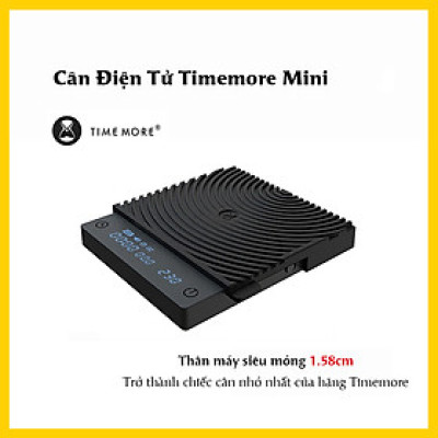 Cân điện tử Timemore Mini  | Timemore Black Mirror Mini 2024
