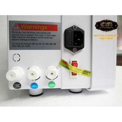 Máy lọc nước RO 5 cấp độ lọc uống trực tiếp, kết hợp máy đun nóng Eurolife EL-RO-730