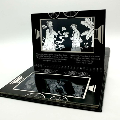Sách Tương Tác - Sách Chiếu Bóng - Cinema Book - Rạp Chiếu Phim Trong Sách - Tấm Cám