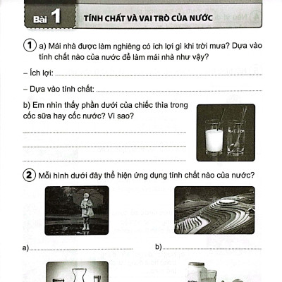 Vở Bài Tập Khoa Học 4 (Cánh Diều) (Chuẩn)